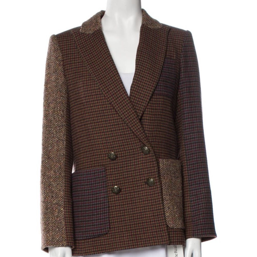 Veronica Beard Multi Pattern Blazer Jacket